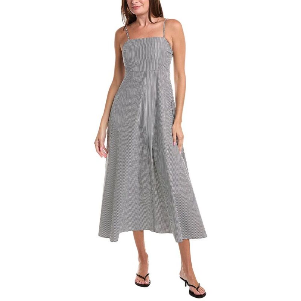 Officine Générale Womens Officine Generale Loretta Maxi Dress, Black